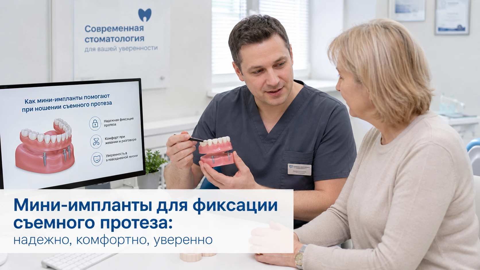 Мини-импланты: показания, установка и ограничения